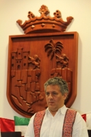 Noviembre del 2012. Tuxtla Gutiérrez, Chiapas. Juan Sabines Guerrero en el congreso del estado presenta el sexto informe de la administración chiapaneca.