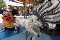 Miércoles 18 de abril del 2012. Los juegos de la Feria de San Marcos esperan. Miércoles 18 de abril del 2012. Los juegos de la Feria de San Marcos esperan.