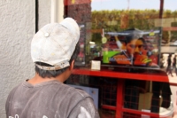 Martes 7 de agosto del 2012. Tuxtla Gutiérrez, Chiapas. Por momentos las actividades se detuvieron en la ciudad mientras que los tuxtlecos pudieran observar el partido de la selección olimpica mexicana.