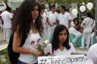 Viernes 20 de marzo del 2015. Tuxtla Gutiérrez. En la víspera se realizo la marcha silenciosa por la memoria de la niña fallecida en una guardería de Tuxtla. (Marcha por Kimy)