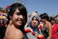 Martes 20 de enero del 2014. Chiapa de Corzo. La Mujer Chiapaneca. Las bellas mujeres de la comunidad ribereña son el motor y alegría de la Fiesta Gran de Enero, acompañando la danza de los Parachicos o retomando su femenina posición en las danzas de las 