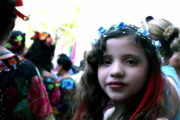 Martes 20 de enero del 2014. Chiapa de Corzo. La Mujer Chiapaneca. Las bellas mujeres de la comunidad ribereña son el motor y alegría de la Fiesta Gran de Enero, acompañando la danza de los Parachicos o retomando su femenina posición en las danzas de las 