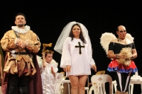 Lunes 28 de noviembre del 2016. Tuxtla Gutiérrez. El Tenorio Chiapaneco 2016. La dulce Inés recibe esta noche las palabras de amor de Don Juan en el Teatro de la Ciudad Emilio Rabasa.