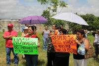 Viernes 25 de agosto del 2017. Tuxtla Gutiérrez. La escuela primaria Josefa Ortiz de Domí­nguez intenta construir sus instalaciones en las áreas verdes del fraccionamiento La Misión creando nuevamente el disgusto de los vecinos de este asentamiento del