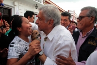 Domingo 29 de abril del 2018. San Cristóbal de las Casas. Inician las Campañas. La mafia en el poder. Amlo acompaña a Rutilio Escandon en su inicio de campaña a la gubernatura de Chiapas.
