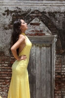 Domingo 26 de agosto del 2012. San Cristóbal de las Casas, Chiapas. Laura Pineda. La modelo chiapaneca porta la corona de Miss Earth Chiapas 2012 y se prepara para participar en el concurso donde se elegira la representante nacional en la ciudad de Merida