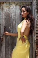 Domingo 26 de agosto del 2012. San Cristóbal de las Casas, Chiapas. Laura Pineda. La modelo chiapaneca porta la corona de Miss Earth Chiapas 2012 y se prepara para participar en el concurso donde se elegira la representante nacional en la ciudad de Merida