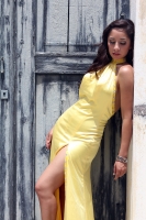 Domingo 26 de agosto del 2012. San Cristóbal de las Casas, Chiapas. Laura Pineda. La modelo chiapaneca porta la corona de Miss Earth Chiapas 2012 y se prepara para participar en el concurso donde se elegira la representante nacional en la ciudad de Merida
