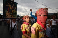 Jueves 12 de diciembre del 2013. Tuxtla Gutiérrez. Los grupos de peregrinos guadalupanos llegan este día a los diferentes puntos de encuentro religioso en las diferentes comunidades del estado de Chiapas.