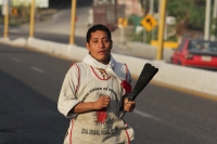 Jueves 12 de diciembre del 2013. Tuxtla Gutiérrez. Los grupos de peregrinos guadalupanos llegan este día a los diferentes puntos de encuentro religioso en las diferentes comunidades del estado de Chiapas.