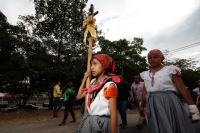 Jueves 12 de diciembre del 2013. Tuxtla Gutiérrez. Los grupos de peregrinos guadalupanos llegan este día a los diferentes puntos de encuentro religioso en las diferentes comunidades del estado de Chiapas.