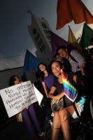 Sábado 17 de mayo del 2014. Tuxtla Gutiérrez. La comunidad LGBTIII realiza esta tarde una marcha para conmemorar el día de la lucha en contra la homofobia, transfobia, lesbofobia y bifobia recordando los 21 años del decreto de eliminación de la homosexual