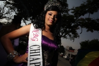 Sábado 17 de mayo del 2014. Tuxtla Gutiérrez. La comunidad LGBTIII realiza esta tarde una marcha para conmemorar el día de la lucha en contra la homofobia, transfobia, lesbofobia y bifobia recordando los 21 años del decreto de eliminación de la homosexual