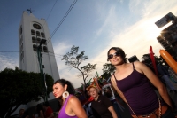 Sábado 17 de mayo del 2014. Tuxtla Gutiérrez. La comunidad LGBTIII realiza esta tarde una marcha para conmemorar el día de la lucha en contra la homofobia, transfobia, lesbofobia y bifobia recordando los 21 años del decreto de eliminación de la homosexual