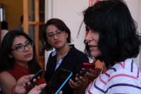 Miércoles 12 de octubre del 2016. Tuxtla Gutiérrez. En busca de Kayla (2015), es el libro que esta noche presenta Lydia Cacho durante el inicio de su visita por Chiapas.