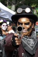 Octubre del 2019. Tuxtla Gutiérrez. Catrinas y espantos