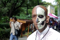Octubre del 2019. Tuxtla Gutiérrez. Catrinas y espantos