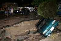 Varias casas resultaron afectadas por las fuertes lluvias de la noche de este martes, el caos vehicular afecto varias arterias del oriente de la ciudad y varias colonias del norte de la ciudad. Familias humildes de la colonia Rosa del Poniente y de la 10 