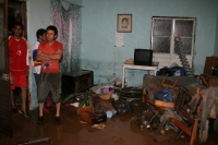 Varias casas resultaron afectadas por las fuertes lluvias de la noche de este martes, el caos vehicular afecto varias arterias del oriente de la ciudad y varias colonias del norte de la ciudad. Familias humildes de la colonia Rosa del Poniente y de la 10 