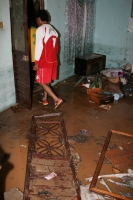 Varias casas resultaron afectadas por las fuertes lluvias de la noche de este martes, el caos vehicular afecto varias arterias del oriente de la ciudad y varias colonias del norte de la ciudad. Familias humildes de la colonia Rosa del Poniente y de la 10 