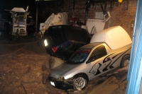Varias casas resultaron afectadas por las fuertes lluvias de la noche de este martes, el caos vehicular afecto varias arterias del oriente de la ciudad y varias colonias del norte de la ciudad. Familias humildes de la colonia Rosa del Poniente y de la 10 