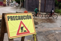 Viernes 5 de agosto del 2016. Tuxtla Gutiérrez. Algunas calles del centro de Tuxtla al inicio de la lluvia de esta mañana.