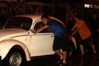 Domingo 12 de agosto del 2012. Tuxtla Gutiérrez, Chiapas. Aspecto de la lluvia de esta noche en el oriente de la ciudad.