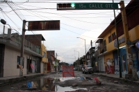 Viernes 11 de agosto del 2017. Tuxtla Gutiérrez. Las calles de la ciudad siguen lastimadas por la corrupción y la desidia propia de Chiapas.