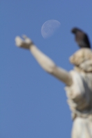 Viernes 25 de marzo. Aspecto de la Luna en esta mañana.