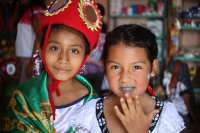 20220226. Tuxtla G. rostros del Baile del Carnaval Zoque