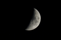 Luna de miércoles 13 de octubre