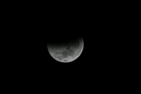 ASPECTO DEL ECLIPSE LUNAR DE ESTA NOCHE