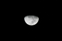 La luna sonrie esta noche...