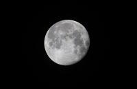 La luna del 5 de julio del 2012.