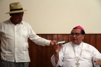 Domingo 24 de marzo del 2019. Tuxtla Gutiérrez. Durante la entrevista dominical, el Arzobispo de Tuxtla Monseñor Fabio Martínez Castilla; la primavera y la pastoral penitenciaria.