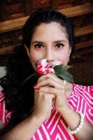 Martes 27 de enero del 2015. Villa Corzo. Belleza sin límites!. Guadalupe del Rosario Peralta Pereyra de 19 años de edad logra alcanzar la elección del concurso de belleza de esta humilde comunidad de la frailesca del estado de Chiapas, esto a pesar de ca