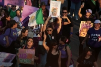 20240303. Tuxtla Gutiérrez. Aspecto de las manifestaciones del 8M en la capital de Chiapas