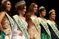 Domingo 16 de diciembre del 2018. Tuxtla Gutiérrez. Aspectos de la premiación del concurso Miss Earth Chiapas 2019.