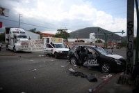 20210529. Tuxtla G. Durante la jornada de protesta por la liberación de los estudiantes normalistas presos en Chiapas
