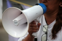 20230713. Tuxtla Caminata permanente por las desaparecidas.  Octavo dia. Mensaje desesperado.