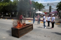 20230725. Tuxtla. Jornada Permanente de BÃºsqueda de las Desaparecidas en Chiapas. Protesta para exigir justicia por la muerte de Jade, niÃ±a encontrada en el Indeporte-Chiapas.
