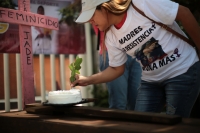 20230725. Tuxtla. Jornada Permanente de BÃºsqueda de las Desaparecidas en Chiapas. Protesta para exigir justicia por la muerte de Jade, niÃ±a encontrada en el Indeporte-Chiapas.