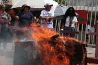 20230725. Tuxtla. Jornada Permanente de BÃºsqueda de las Desaparecidas en Chiapas. Protesta para exigir justicia por la muerte de Jade, niÃ±a encontrada en el Indeporte-Chiapas.