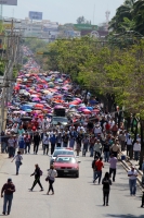 Viernes 17 de marzo del 2017. Tuxtla Gutiérrez. Aspecto de las manifestaciones durante la marcha del movimiento magisterial de este medio dÃa Viernes 17 de marzo del 2017. Tuxtla Gutiérrez. Aspecto de las manifestaciones durante la marcha del movimiento magisterial de este medio dÃa
