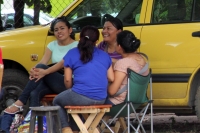 Lunes 28 de octubre del 2013. Tuxtla Gutiérrez. Continúan los platones magisteriales en varias calles de la ciudad al cumplirse 2 meses de protestas.