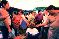 Jueves 21 de noviembre del 2013. Tuxtla Gutiérrez. Los líderes del movimiento magisterial hablan en conferencia de prensa sobre la minuta de trabajo firmada con las autoridades y afirman que todavía no han comprometido a levantar el plantón del primer cua