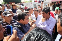 Jueves 21 de noviembre del 2013. Tuxtla Gutiérrez. Los líderes del movimiento magisterial hablan en conferencia de prensa sobre la minuta de trabajo firmada con las autoridades y afirman que todavía no han comprometido a levantar el plantón del primer cua
