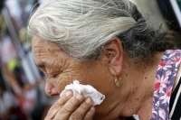 20211104. Tuxtla G. Las familias de los desaparecidos por el Grupo Armado El Machete de Pantelho protestan en el congreso de Chiapas