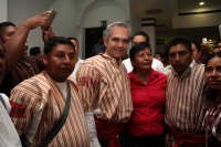 Martes 23 de febrero del 2016. Tuxtla Gutiérrez. Miguel Ángel Mancera, Jefe de Gobierno de la Ciudad de México durante su reunión con los líderes del PRD en Chiapas, este medio día en conocido hotel de la capital de este estado del sureste de México.