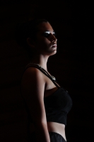 Sábado 14 de julio del 2012. Tuxtla Gutiérrez, Chiapas.  La nueva generación de diseñadoras de modas chiapanecas, presentan las propuestas de vestidos esta noche en el centro cultural ubicado en el oriente de la ciudad.